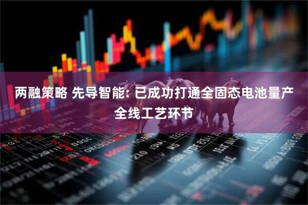 两融策略 先导智能: 已成功打通全固态电池量产全线工艺环节